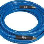 Amflo 554-50A-10 Air Hose, 3/8 in OD, 50 ft L, MNPT, 300 psi Pressure, PVC, Blue