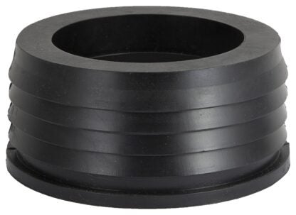 ProSource 44U-305 Hub Donut, 4 x 3 in, PVC, Black