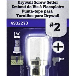 Vulcan 303331OR Drywall Screw Setter, Countersink Drive, Universal Shank