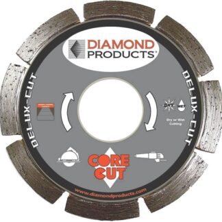 DIAMOND PRODUCTS 22785 Circular Saw Blade, 7 in Dia, 7/8 in Arbor, Applicable Materials: Concrete