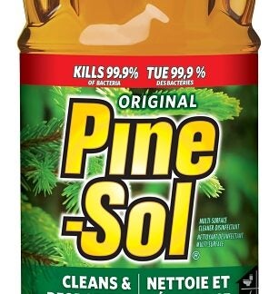 Pine-Sol 40154PAK7 Disinfectant Cleaner, 1.41 L, Liquid, Pine, Amber