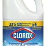 Clorox 01725 Disinfecting Concentrated Bleach, 1.27 L Bottle, Liquid, Bleach, Clear/Light Yellow Sells in Quantity of 6