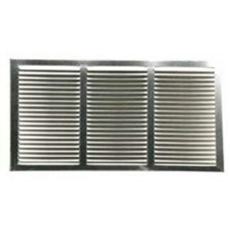 Imperial RG1417 Return Air Sidewall Grille, 17-1/4 in L, 9-1/4 in W, 20 deg Air Deflection, Steel