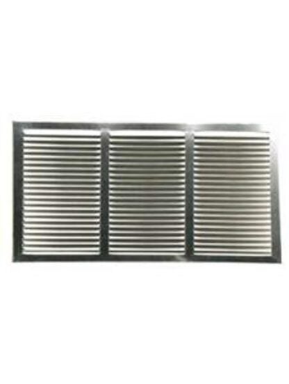 Imperial RG1417 Return Air Sidewall Grille, 17-1/4 in L, 9-1/4 in W, 20 deg Air Deflection, Steel