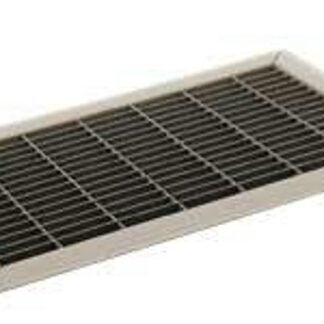 Imperial RG0685 Return Air Floor Grille, 12 in L, 12 in W, Square, Steel, Beige