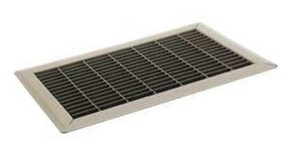 Imperial RG0685 Return Air Floor Grille, 12 in L, 12 in W, Square, Steel, Beige