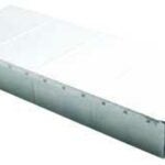 Imperial GV0217 Stack Duct, 36 in L, 10 in W, 3-1/4 in H, 30 ga Gauge, Steel, Galvanized/Mill Sells in Quantity of 12