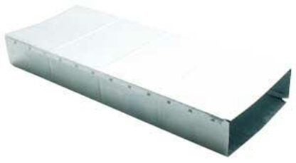 Imperial GV0217 Stack Duct, 36 in L, 10 in W, 3-1/4 in H, 30 ga Gauge, Steel, Galvanized/Mill Sells in Quantity of 12