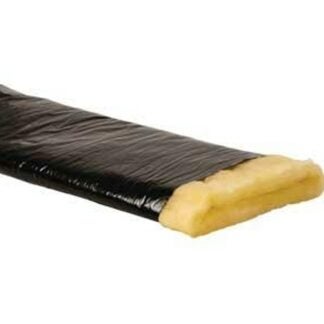 Imperial JV-0610-1 Insulation Sleeve, 10 ft L, 6 in W, Glass Fiber/Polyethylene, Black