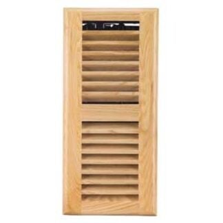 Imperial RG3026 Floor Register, 10 in L, 3 in W, Wood, Oak