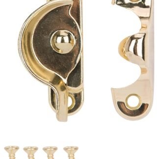 ProSource 802519BP-PS Sash Cam Lock, Zinc, Brass Plated