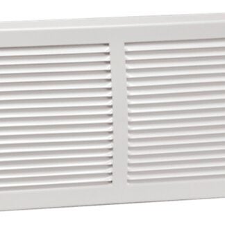 Imperial RG0033 Baseboard Grille, 14 in L, 6 in W, Steel, White