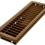 Imperial RG0210 Floor Register, 4-1/4 in L, 11-1/4 in W, Steel, Brown