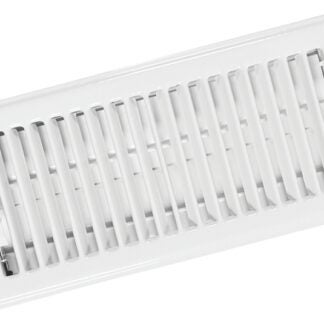 Imperial RG0128 Ceiling Register, 4-1/4 in L, 11-1/4 in W, Steel, White