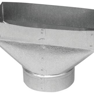 Imperial GV0682 Universal Boot, 3 in L, 10 in W, 4 in H, Steel, Galvanized