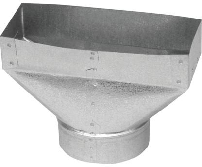 Imperial GV0691 Universal Boot, 3 in L, 10 in W, 5 in H, Steel, Galvanized