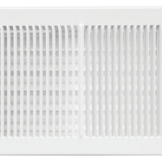 Imperial RG0289 Multi-Shutter Register, 5-1/4 in L, 11-1/4 in W, Steel, White