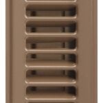 Imperial RG0168 Floor Register, 3-1/2 in L, 13-1/4 in W, Steel, Brown