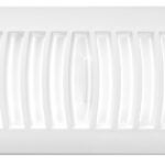 Imperial RG2146 Top Flat Floor Register, Polystyrene, White Sells in Quantity of 33