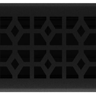 Imperial RG3466 Floor Register, Polystyrene, Black Iron