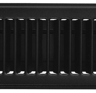 Imperial RG0145 Floor Register, Steel, Black, Powder-Coated