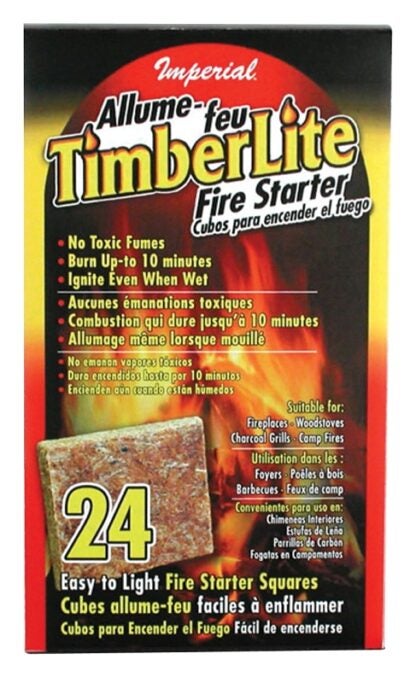 Imperial KK0312 Fire Starter Square Carton Sells in Quantity of 12