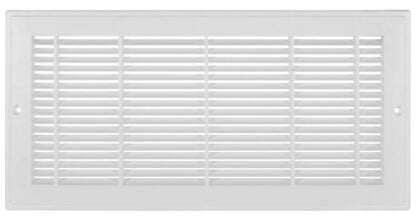 Imperial RG2293 Sidewall Grille, 15-1/4 in L, 9-1/4 in W, Polystyrene, White Sells in Quantity of 10