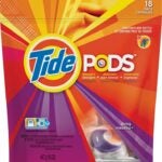 Tide 93120 Laundry Detergent, 16 CT, Liquid, Spring Meadow Sells in Quantity of 6