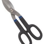 Vulcan TS-01410 Snip, 10 in OAL, 2-3/4 in L Cut, Straight Cut, Carbon Steel Blade, Non-Slip Grip Handle