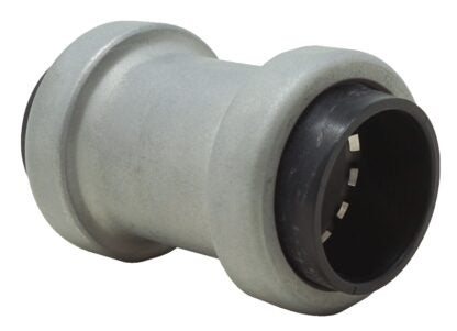 Southwire SIMPush 65070305 Conduit Coupling, 1/2 in Push-In, 1.1 in OD, Metal, 5/PK