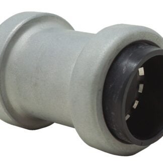 Southwire SIMPush 65070405 Conduit Coupling, 3/4 in Push-In, 1.28 in OD, Metal, 5/PK