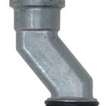 Southwire SIMPush 65072701 Offset Conduit Connector, 3/4 in Push-In, 2.03 in OD, Metal