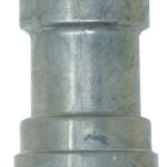 Southwire SIMPush 65072901 Conduit Coupling, 1/2 in Push-In, 1.2 in OD, Metal, 1/PK