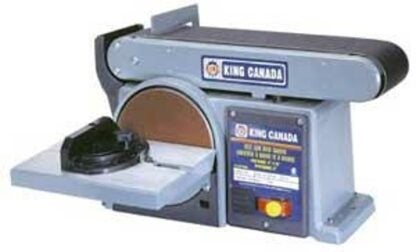 King Canada KC-705L-6 Belt and Disc Sander, 4.3 A, 4 x 36 in Belt