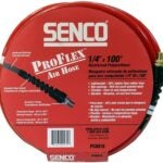 SENCO PC0978 Air Hose, 1/4 in OD, 100 ft L, MPT, 250 psi Pressure, Polyurethane