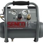 SENCO PC1010N Trim Air Compressor with Control Panel, 1 gal Tank, 0.5 hp, 115 V, 135 psi Pressure, 0.7 scfm Air