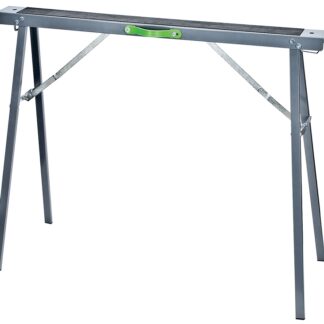 Genesis GSH400A-2 Foldable Sawhorse Set, 800 lb, 3-1/2 in W, 30-5/8 in H, 39-1/2 in D, Steel