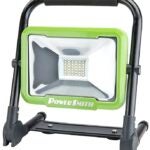 PowerSmith PWLR124FM Rechargeable Foldable Work Light, 20 W, Lithium-Ion Battery, 1-Lamp, LED Lamp, 5000 K Color Temp