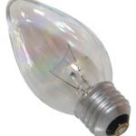 Sylvania 13821 Incandescent Lamp, 25 W, F15 Lamp, Medium Lamp Base, 205 Lumens, 2850 K Color Temp, 1500 hr Average Life Sells in Quantity of 6