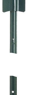 Jackson Wire 14026045 U-Post, 5 ft H, Steel, Green, Plain Sells in Quantity of 10