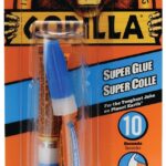 Gorilla 7900301 Super Glue, Liquid, White, 3 g Tube