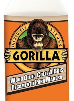 Gorilla 6205201 Wood Glue, Tan, 18 oz Bottle