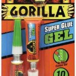 Gorilla 7820002 Super Glue, Liquid, Irritating, Straw/White Water, 3 g Tube