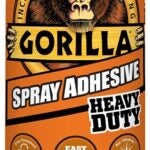 Gorilla 6341502 Spray Adhesive, Clear, 14 oz Bottle