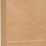 Duro Bag 80076 BBL Sack, 12 x 7 x 17 in, 57 lb, Kraft Paper, Brown