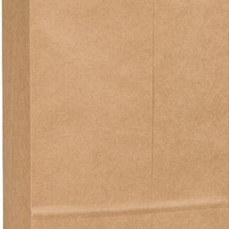 Duro Bag 80076 BBL Sack, 12 x 7 x 17 in, 57 lb, Kraft Paper, Brown