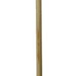 Simple Spaces 502 Warehouse Broom, 12 in Sweep Face, 18 in L Trim, Fiber Bristle, 55-1/4 in L, Hardwood Handle