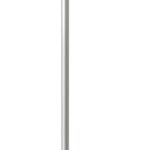 Simple Spaces 2154 Large Angle Broom, 13 in Sweep Face, 6 in L Trim, Recycle Polypropylene Bristle, Gray Bristle