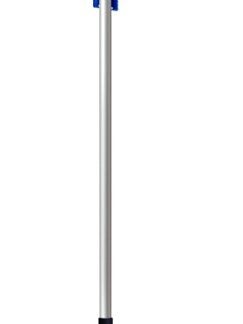 Simple Spaces 2154 Large Angle Broom, 13 in Sweep Face, 6 in L Trim, Recycle Polypropylene Bristle, Gray Bristle