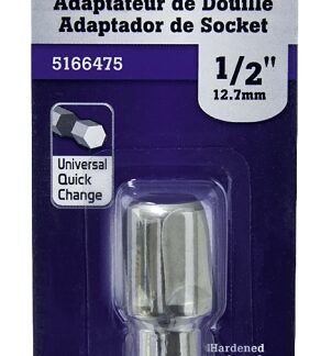 Vulcan 440911OR Socket Adapter, 1/2 in Drive, 2 in L, Hardened Steel